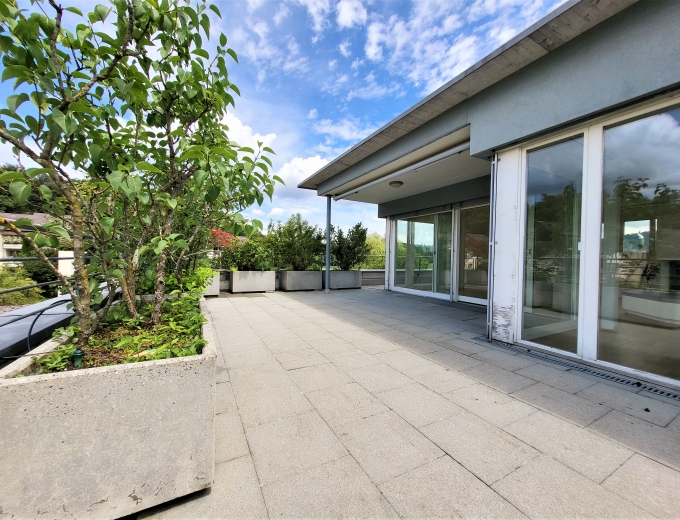 Attikatraum im Raum Baden - grosszügig & sonnenverwöhnt - 108 m2 Terrasse